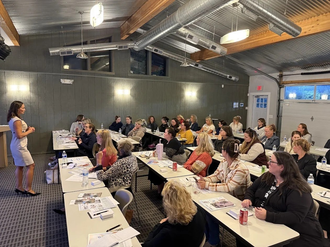 Hygiene continuing education session at Glacial Sands OMS